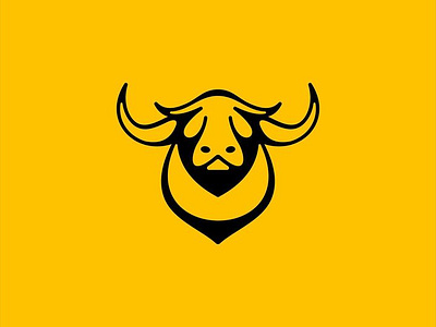 Bull logo design branding design graphic design logo vector