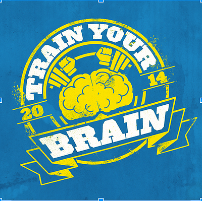 Train Your Brain design logo