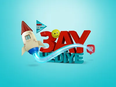 3D Key Visual Design 3d blender key visual ui ux web