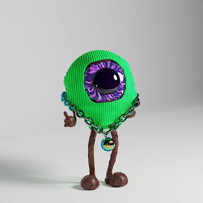 Chilly. 3d 3d art art direction blender blender3d blockchain c4d character collectible ethereum illustration metaverse nft nft collection opensea pbr