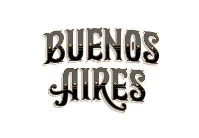 Buenos Aires - Logo for a Wine buenosaires design graphic design handmade illustration lettering logo packaging typography wine