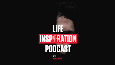 Podcast Cover Art Life Inspiration Podcast #graphicdesign adobe adobe photoshop ai design graphic design graphics illustration podcast cover art typography