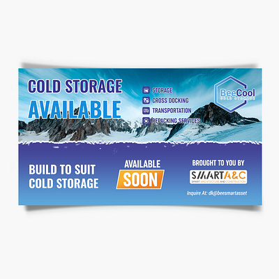 BANNER DESIGN banner design clean banner cold storage banner creative banner digital banner facebook banner modern banner print banner psd banner social media banner