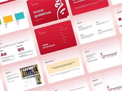 Bihenepal- Matrimonial App Brand Book app book brand branding clean design editorial identity branding logo matrimonial minimal wedding