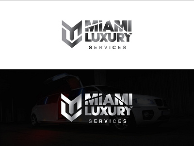Limo Service Logo 3d animation app astronaut branding business card design design dog facebook graphic design icon illustration logo logo design motion graphics stationary design typography ui ux vector