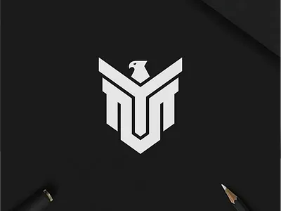 YM Eagle logo branding clothing lines design icon lettering logo logo design logofolio logomark logotype monogram symbol typography
