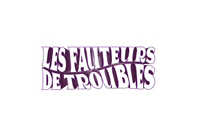 Les Fauteurs de troubles - Draft 003 branding design impro logo quebec ui