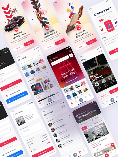 Eko Hub - Ecommerce Application (Mobile & Web) ecommerce mobile app ui ux web app