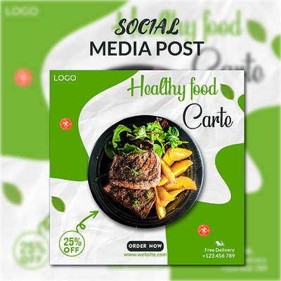 Food social media post design dezinyx diet discount food graphicdesign green healthy mahfuz jayed offer social media socialmediaagency socialmediacontent socialmediamanagement socialmediamom template