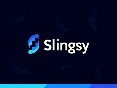 Slingsy Logo Design a b c d e f g h i j k l m brand design brand identity brand logo branding corporate logo design graphic design letter logo logo minimal modern logo n o p q r s t u v w x y z new logo s letter logo s logo tech logo technology logo trendy logo vector