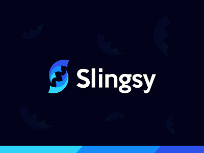 Slingsy Logo Design a b c d e f g h i j k l m brand design brand identity brand logo branding corporate logo design graphic design letter logo logo minimal modern logo n o p q r s t u v w x y z new logo s letter logo s logo tech logo technology logo trendy logo vector