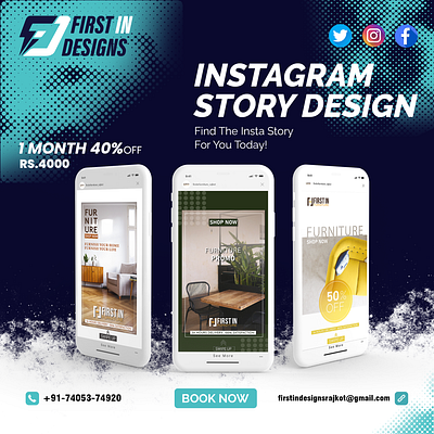 Instagram Story Design branding design graphic design illustration soicalmedia vector