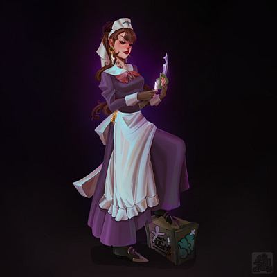 Nurse Art character design concept art design illustration