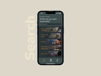 Search & Discover App app app design art card color dailyui design digital figma home inspiration interface iphone product product design ui uiux ux ux design visual design