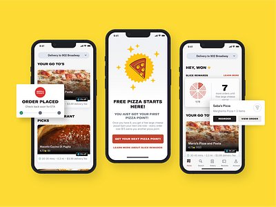 Slice Mobile App Design Update design mobile ui