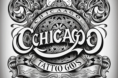 Chicago Tattoo Font With Chicano Font Styles design font graphic design sans serif script