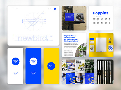 Newbird Digital Design Agency Branding branding design digital digital design agency figma graphic design guidelines logo product ui ux visual visual brand web design