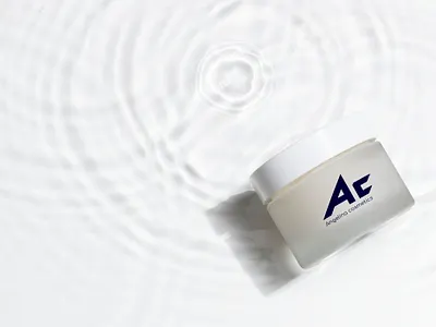 Logo for a brand of cosmetics branding graphic design logo logotype