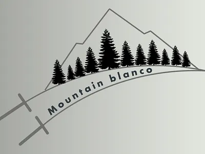 Ski Mountain Logo - Day 8 adobe illustrator branding design designing illustration illustrator logo logo design ui vector