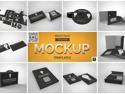 Branding Stationary Mockup Set #1 app branding design graphic design illustration logo typography ui ux vector