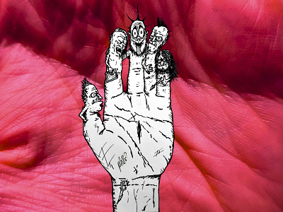Sketch. My Left Heads branding caracter design drawing graphic design graphics illustration monster sketch sketches