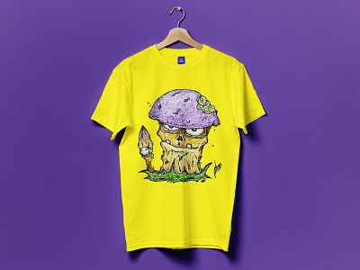 T-Shirt. Mashdooms branding caracter clothes design drawing graphic design graphics illustration monster sketch sketches t shot