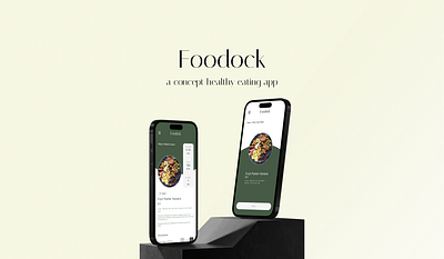 Foodock app branding design figma graphic design illustration interaction design logo mobile design ui user interface