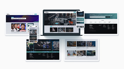 NIUCAP WEBSITE DESIGN branding graphic design ui