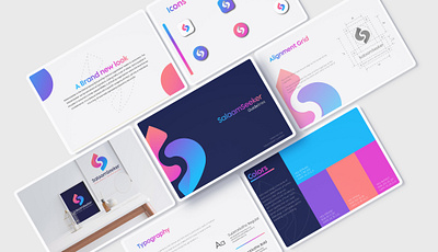 Salaam Seeker Style Guideline branding graphic design logo
