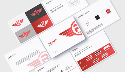 Revamp Style Guideline branding graphic design logo