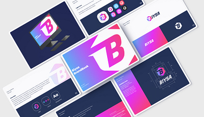 Biysa Style Guideline branding graphic design logo
