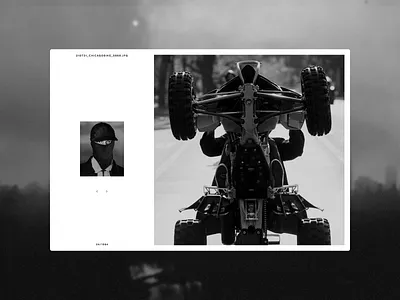 Image Detail Component - 1920px 1920px carousel design design exploration desktop editorial gallery grid layout light minimal pdp product design swiss design type ui web design white