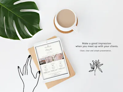 Photography template price list-A4 #3