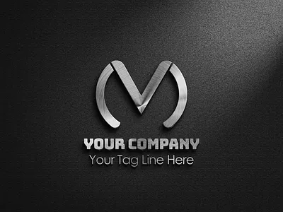 Company Logo branding design graphic design illustration letter logo letter typography logo text logo text typography typography typography logo unique logo unique typography vm letter logo vm text logo vm typography
