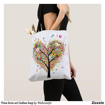 Tree Love art ladies bag art branding fashion graphic design logo motion graphics