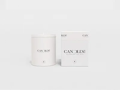 Packaging design / Candles & Co. brand design branding candle shop design graphic design logo logo design luxury package