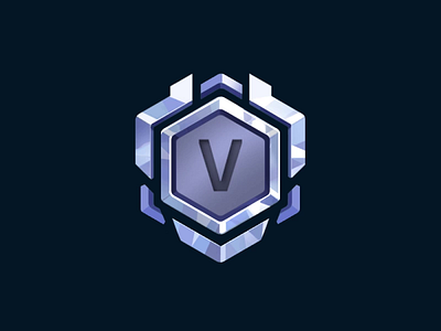 Sky Warriors - Diamond League Badge 2d animation animation badge badges game interface mobile mobile game mobile games motion motion graphics sky warriors ui unity unity 3d