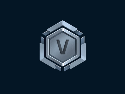 Sky Warriors - Platinum League Badge 2d animation animation badge badges design game interface mobile mobile game mobile games motion graphics sky warriors ui unity unity3d