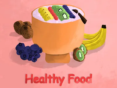 Healthy food 2d animation 2danimation @animation aftereffects animated gif animation design graphic design illustration logo motion motion graphics