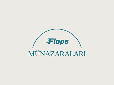 Flaps Münazaraları branding design graphic design logo logotype typography typorgasm