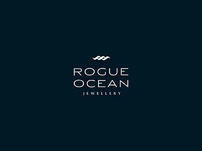 Logo design / Rogue Ocean brand design branding design graphic design jewellery brand jewellery shop jewelry shop logo vector