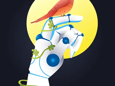 Trust art design flat illustration illustration art vector