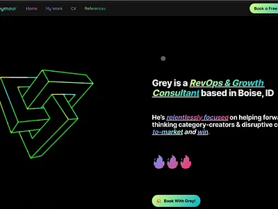Homepage Hero / Banner branding graphic design logo logotype ui web design
