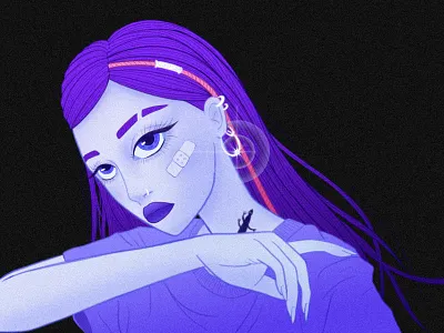 MLMA anime asian digital art illustration linesart manga