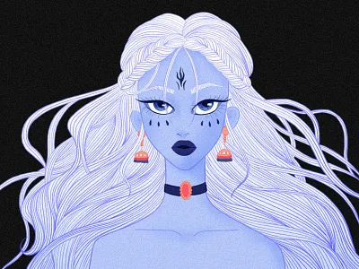 ICE PRINCESS anime asian digital art fantasy fantasyart illustration linesart manga
