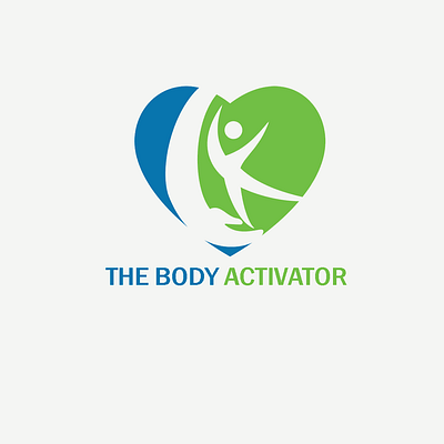 THE VBODY ACTIVATOR branding design graphic design illustration logo logo design minimalist logo vector