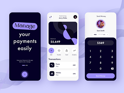 Finance App UI app appdesign branding design finance finance app fintech graphic design illustration shot ui uiux ux vector