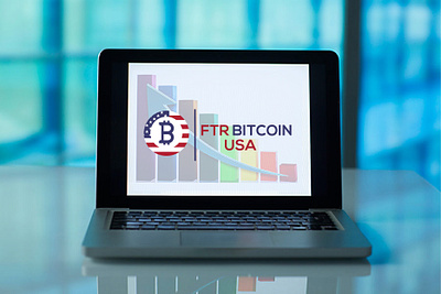 BITCOIN USA bitcoin bitcoin logo branding businesslogo creativelogo crypto currency crypto logo illustration logo logo design logodesign stock market