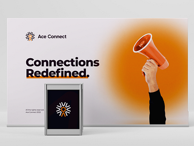 Ace Connect | Connections Redefined | Brand Identity ace logo brand brand design brand identity brand identity development branding connection connection logo creative logos creativity design graphic design logo logos minimal design minimal logo mockups people people logo star logo