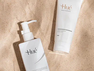 hué natural logo beauty boutique brand identity branding cosmetic elegant fashion hair letter logo logotype minimalist modern logo natural salon simple sleek wellness women wordmark